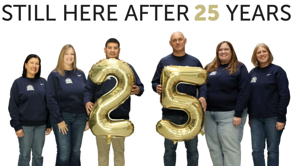 The school has been open 25 years and the original teachers talk about what has changed in the school